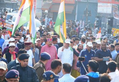 लौह पुरुष सरदार वल्लभ भाई पटेल की जयंती पर श्रद्धा सुमन अर्पित