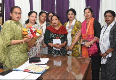 मंत्री से मिला आंगनबाड़ी संघ का प्रतिनिधिमंडल