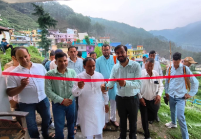 चौकी का लोकार्पण, संपर्क मार्ग का शिलान्यास; ग्राम प्रहरियों के साथ बैठक