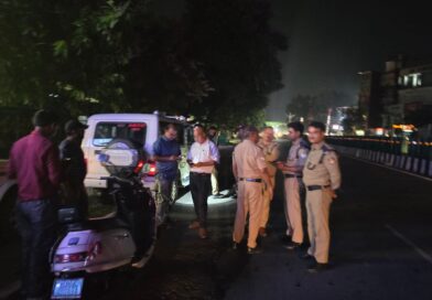रात में में हुई सड़क सुरक्षा अभियान के तहत चेकिंग, 42 चालान एवं 10 वाहन बंद