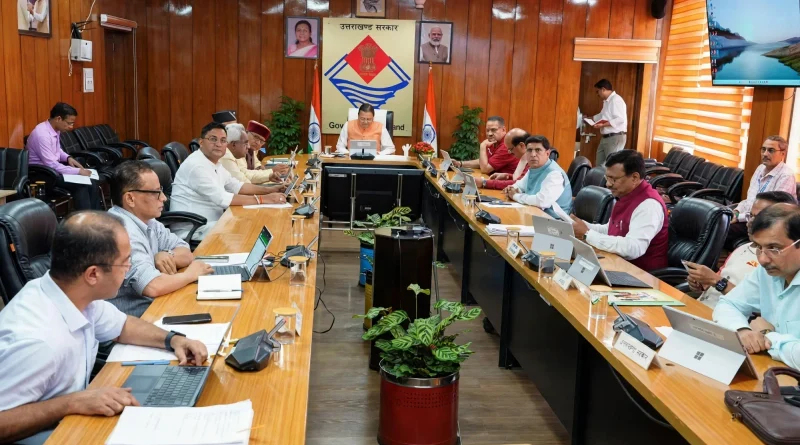 सीएम पुष्कर सिंह धामी मंगलवार सचिवालय कैबिनेट बैठक: image : dipr