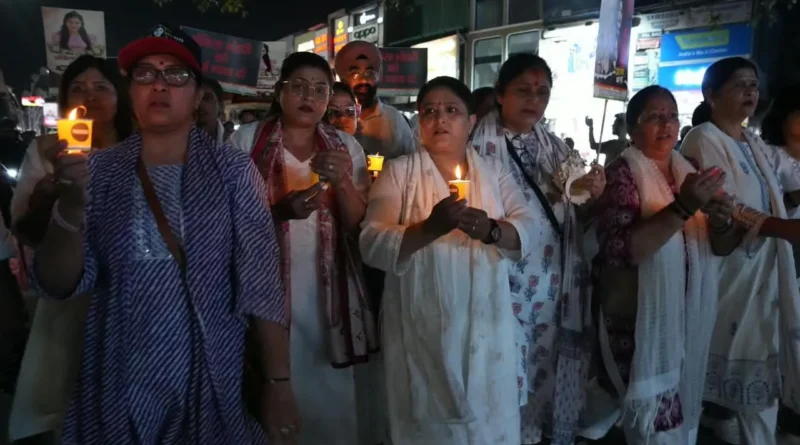 देहरादून में अंकिता भंडारी की पुण्यतिथि पर कांग्रेस का कैंडल मार्च