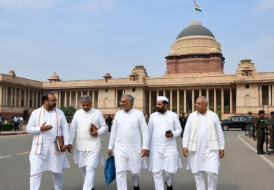 Haldwani shuddhikaran vivad par congress SC ST sansadon ka Rashtrapati Bhavan me gyapan