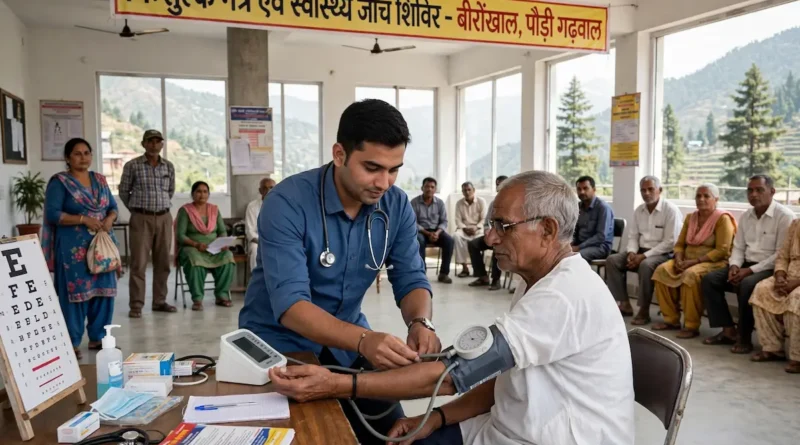 • नौगाँव-स्यूंसी-बीरोंखाल में 26-27 अक्टूबर को .निःशुल्क नेत्र एवं बीपी जांच शिविर. IMAGE SYMBOLIC