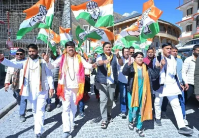 कांग्रेस की उत्तराखंड न्याय यात्रा शुरू, बद्रीनाथ मंदिर में पूजा अर्चना के बाद न्याय की गुहार लगाते प्रदेश अध्यक्ष गणेश गोदियाल