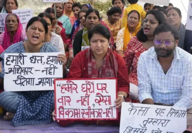 Mohkampur Ajabpur Elevated Road Virodh par Jyoti Rautela ka bayan