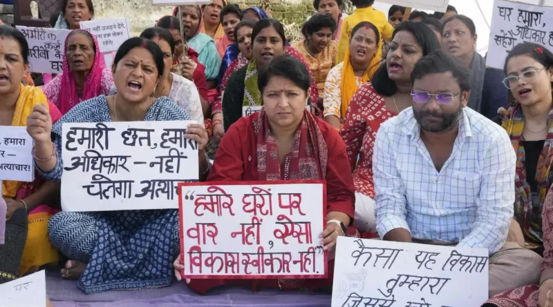 Mohkampur Ajabpur Elevated Road Virodh par Jyoti Rautela ka bayan